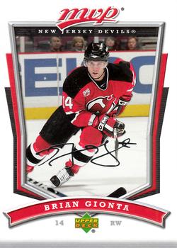 2007-08 Upper Deck MVP #97 Brian Gionta Front