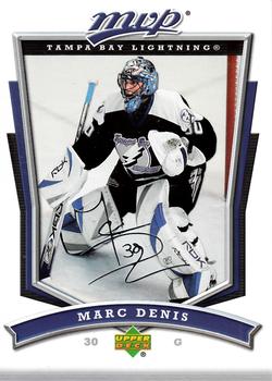 2007-08 Upper Deck MVP #160 Marc Denis Front