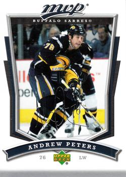 2007-08 Upper Deck MVP #246 Andrew Peters Front