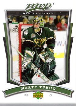 2007-08 Upper Deck MVP #274 Marty Turco Front