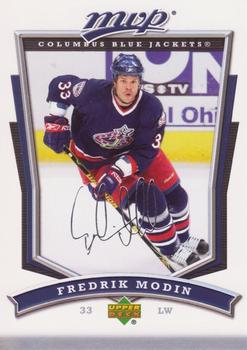 2007-08 Upper Deck MVP #24 Fredrik Modin Front