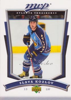 2007-08 Upper Deck MVP #286 Slava Kozlov Front