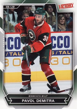 2007-08 Upper Deck Victory #142 Pavol Demitra Front