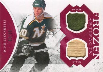 2011-12 Upper Deck Artifacts - Frozen Artifacts Patches Sticks Red #FA-DC Dino Ciccarelli Front