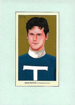2010-11 In The Game Between The Pipes - 100 Years of Hockey Card Collecting #25 Felix Potvin Front