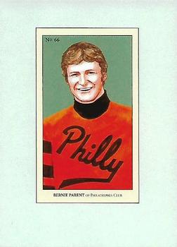 2010-11 In The Game Between The Pipes - 100 Years of Hockey Card Collecting #66 Bernie Parent Front