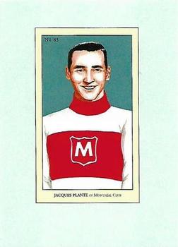 2010-11 In The Game Between The Pipes - 100 Years of Hockey Card Collecting #83 Jacques Plante Front