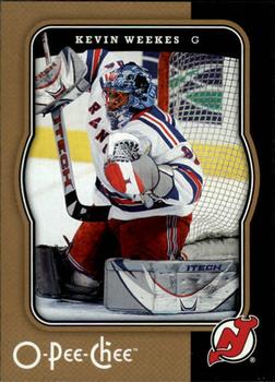 2007-08 O-Pee-Chee #300 Kevin Weekes Front