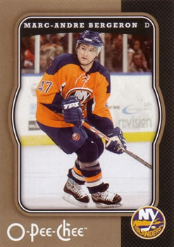 2007-08 O-Pee-Chee #304 Marc-Andre Bergeron Front