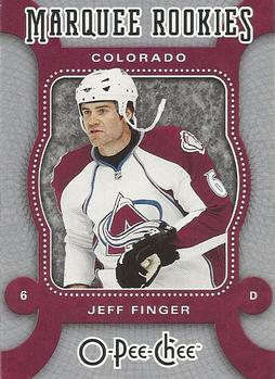 2007-08 O-Pee-Chee #527 Jeff Finger Front