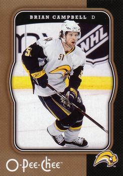 2007-08 O-Pee-Chee #59 Brian Campbell Front