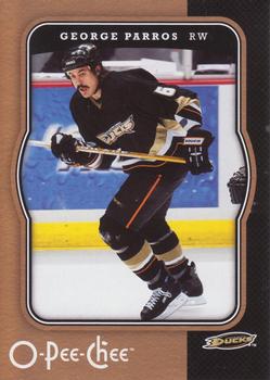 2007-08 O-Pee-Chee #5 George Parros Front