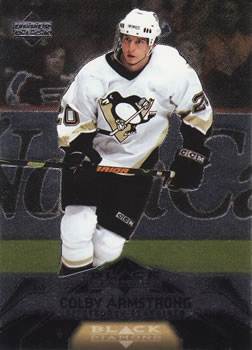 2007-08 Upper Deck Black Diamond #65 Colby Armstrong Front