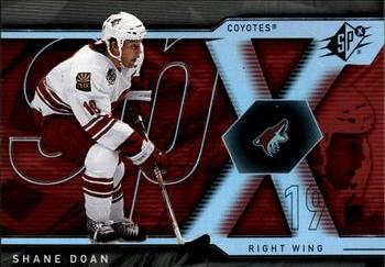 2007-08 SPx #11 Shane Doan Front