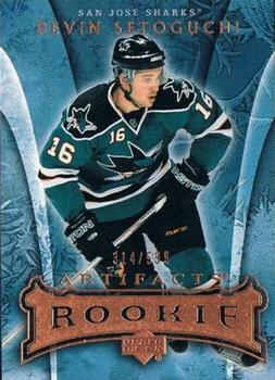 2007-08 Upper Deck Artifacts #224 Devin Setoguchi Front