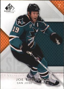 2007-08 SP Game Used #18 Joe Thornton Front