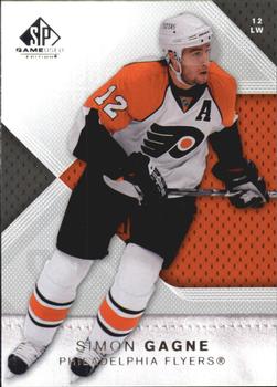 2007-08 SP Game Used #28 Simon Gagne Front