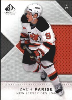 2007-08 SP Game Used #43 Zach Parise Front