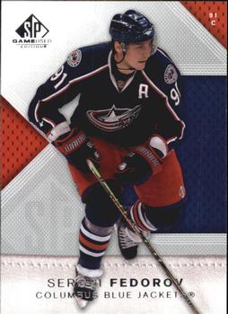 2007-08 SP Game Used #71 Sergei Fedorov Front