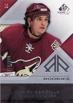 2007-08 SP Game Used #115 Daniel Carcillo Front
