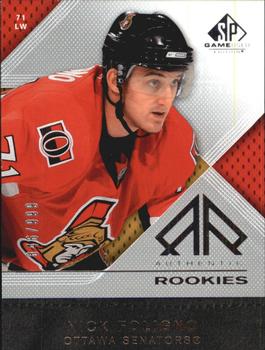 2007-08 SP Game Used #122 Nick Foligno Front