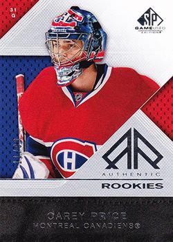 2007-08 SP Game Used #194 Carey Price Front
