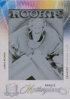 2009-10 Upper Deck The Cup - Printing Plates Artifacts Black #MAS-242 James Reimer  Front