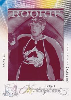 2009-10 Upper Deck The Cup - Printing Plates Artifacts Magenta #MAS-222 Ryan Stoa  Front