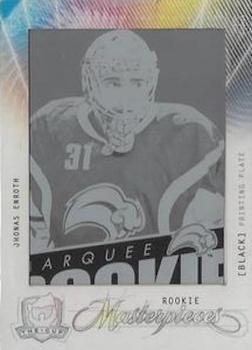 2009-10 Upper Deck The Cup - Printing Plates O-Pee-Chee Black #MAS-530 Jhonas Enroth  Front