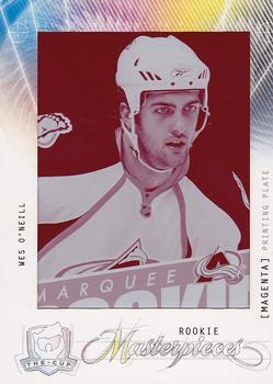 2009-10 Upper Deck The Cup - Printing Plates O-Pee-Chee Magenta #MAS-760 Wes O'Neill  Front