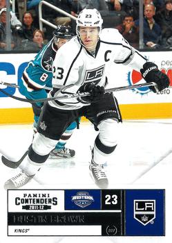 2011-12 Panini Contenders #23 Dustin Brown Front