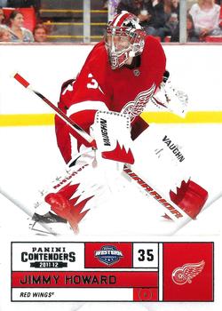 2011-12 Panini Contenders #93 Jimmy Howard Front