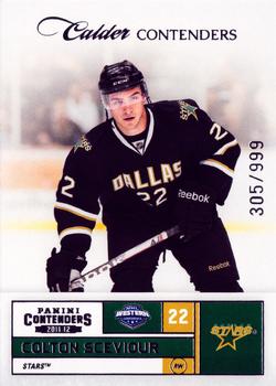 2011-12 Panini Contenders #166 Colton Sceviour Front