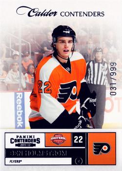 2011-12 Panini Contenders #187 Ben Holmstrom Front