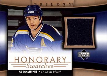 2005-06 Upper Deck Trilogy - Honorary Swatches #HS-AM Al MacInnis Front