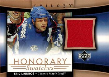 2005-06 Upper Deck Trilogy - Honorary Swatches #HS-EL Eric Lindros Front