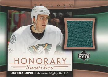 2005-06 Upper Deck Trilogy - Honorary Swatches #HS-LU Joffrey Lupul Front