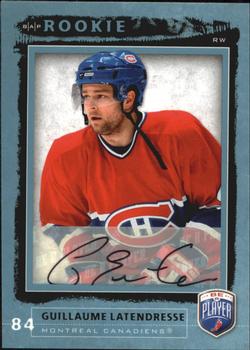 2006-07 Be A Player - Autographs #231 Guillaume Latendresse Front
