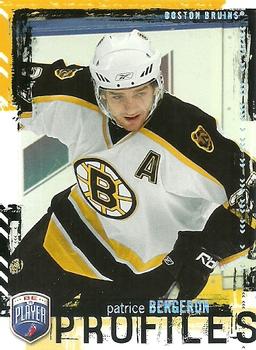2006-07 Be A Player - Profiles #PP13 Patrice Bergeron Front