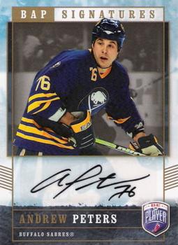 2006-07 Be A Player - BAP Signatures #AP Andrew Peters Front