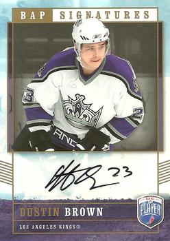 2006-07 Be A Player - BAP Signatures #DB Dustin Brown Front