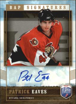 2006-07 Be A Player - BAP Signatures #EA Patrick Eaves Front