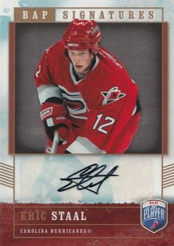 2006-07 Be A Player - BAP Signatures #ES Eric Staal Front
