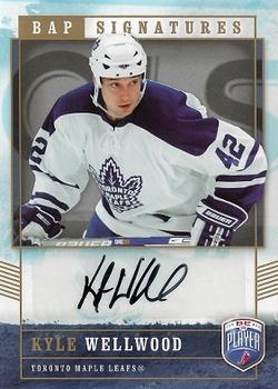 2006-07 Be A Player - BAP Signatures #KW Kyle Wellwood Front