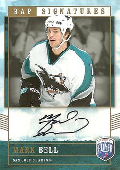 2006-07 Be A Player - BAP Signatures #MB Mark Bell Front