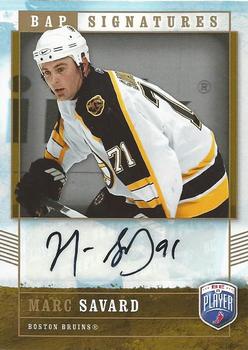 2006-07 Be A Player - BAP Signatures #MS Marc Savard Front