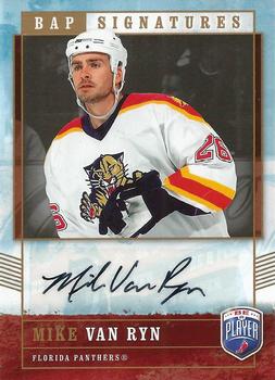 2006-07 Be A Player - BAP Signatures #MV Mike Van Ryn Front