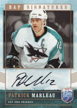 2006-07 Be A Player - BAP Signatures #PM Patrick Marleau Front