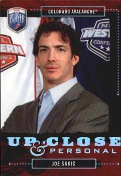 2006-07 Be A Player - Up Close and Personal #UC25 Joe Sakic Front