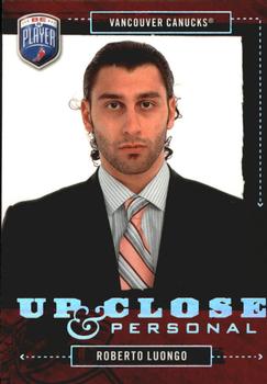 2006-07 Be A Player - Up Close and Personal #UC48 Roberto Luongo Front